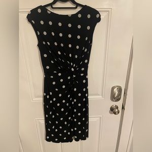 Polka dot work dress